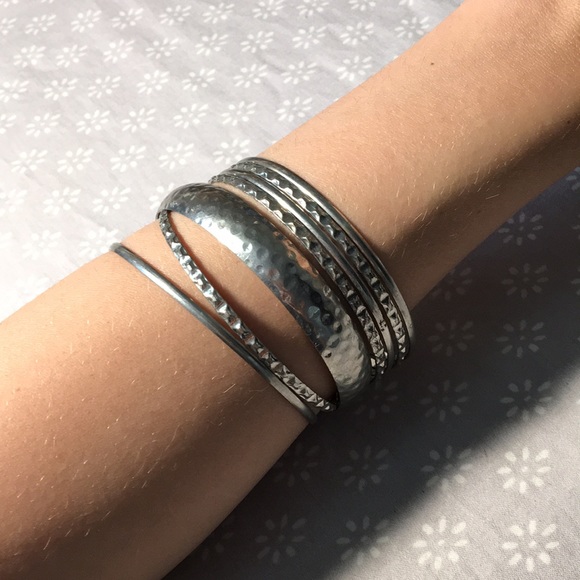 “Silver” Bangles - Picture 3 of 3